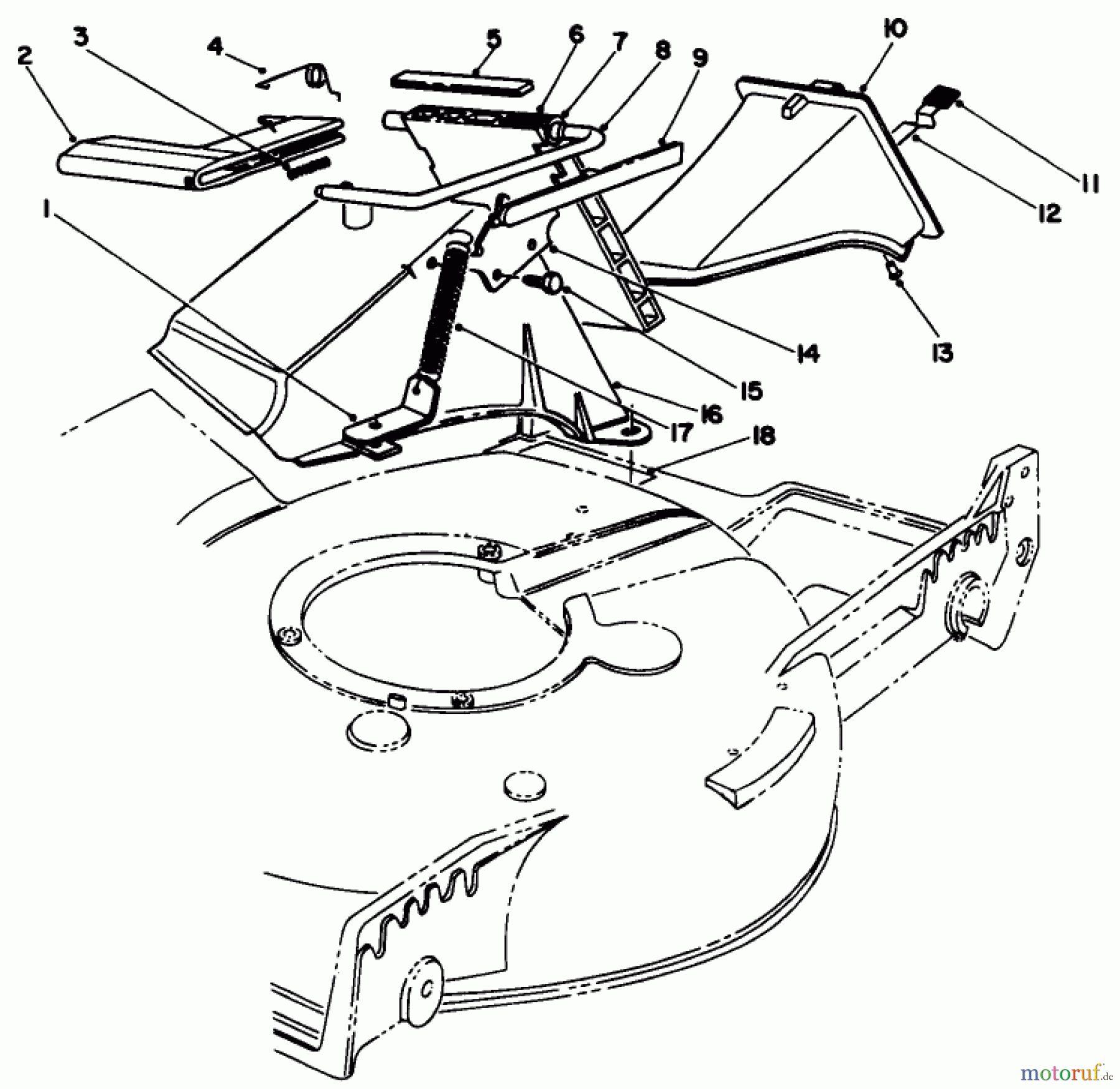 Toro Neu Mowers, Walk-Behind Seite 1 20320 - Toro Lawnmower, 1992 (2000001-2999999) RECYCLER BAGGING KIT MODEL NO. 59174