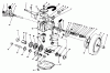 Toro 20321 - Lawnmower, 1992 (2000001-2999999) Ersatzteile GEAR CASE ASSEMBLY