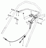 Toro 20321 - Lawnmower, 1992 (2000001-2999999) Ersatzteile TRACTION CONTROL ASSEMBLY