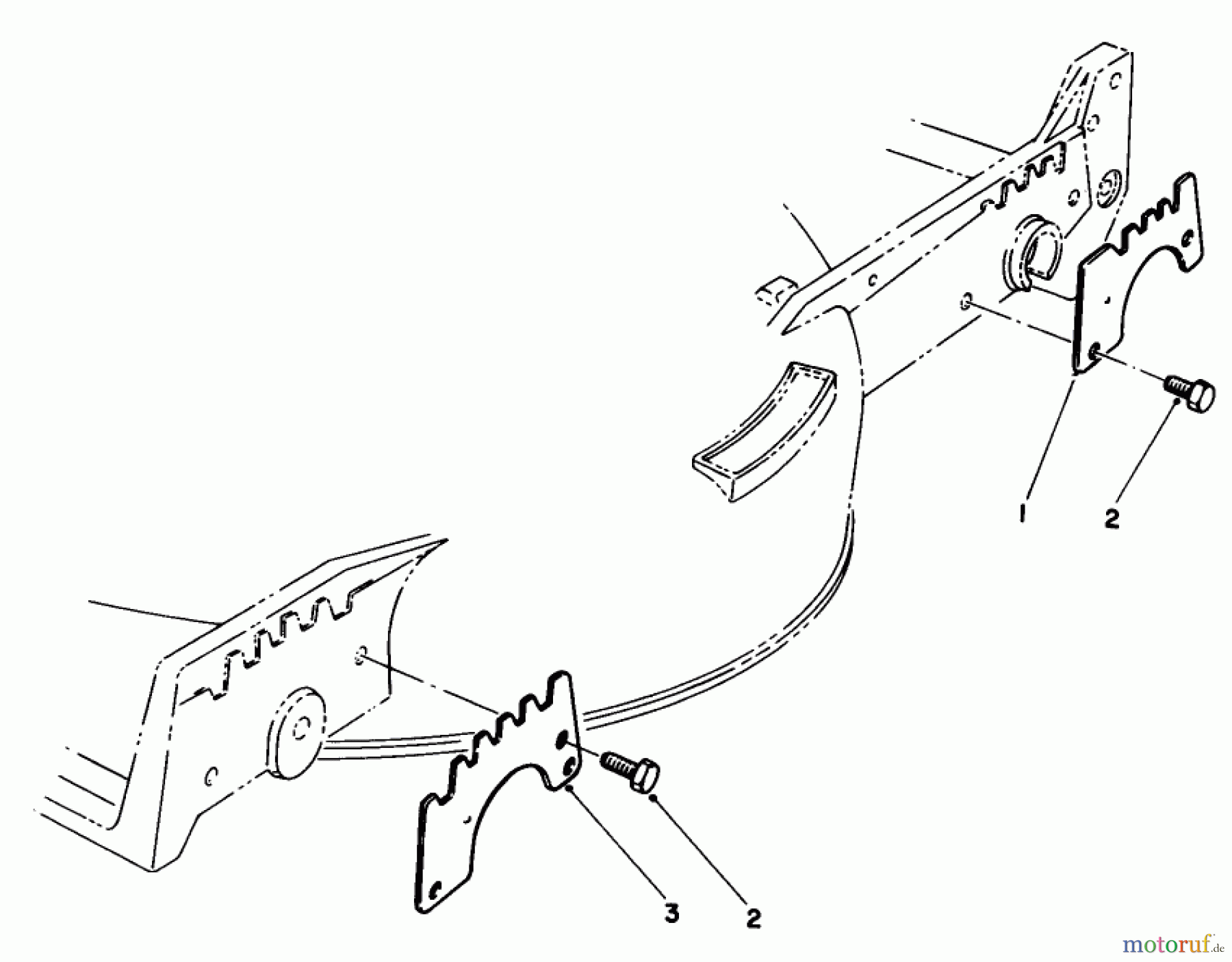 Toro Neu Mowers, Walk-Behind Seite 1 20321 - Toro Lawnmower, 1992 (2000001-2999999) WEAR PLATE MODEL NO. 49-4080 (OPTIONAL)