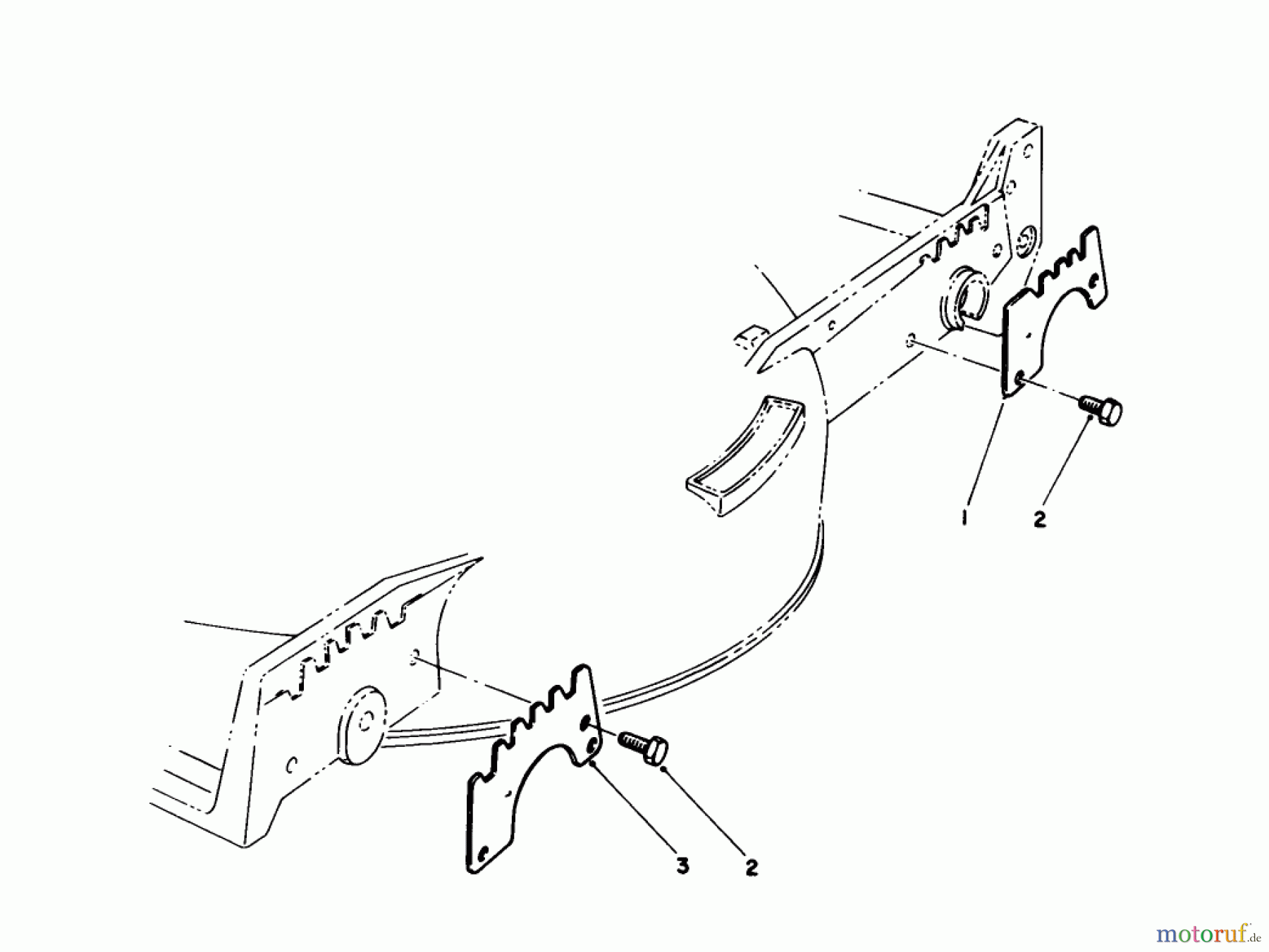 Toro Neu Mowers, Walk-Behind Seite 1 20322 - Toro Lawnmower, 1992 (2000001-2999999) WEAR PLATE MODEL NO. 49-4080 (OPTIONAL)