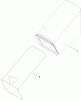 Toro 20323 - 20" Mulching/Rear Bagging Lawn Mower, 2010 (310000001-310999999) Ersatzteile BAG AND FRAME ASSEMBLY