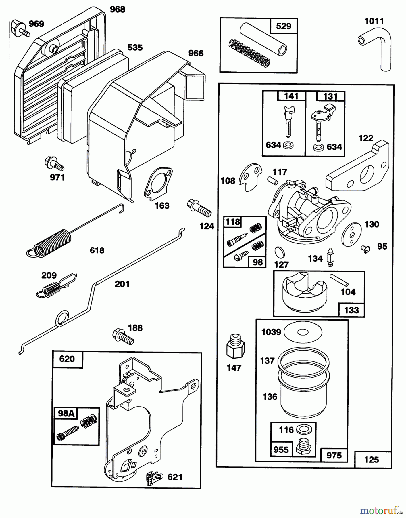 Toro Neu Mowers, Walk-Behind Seite 1 20324 - Toro Lawnmower, 1992 (2000001-2999999) ENGINE GTS-150 77-8980 #2