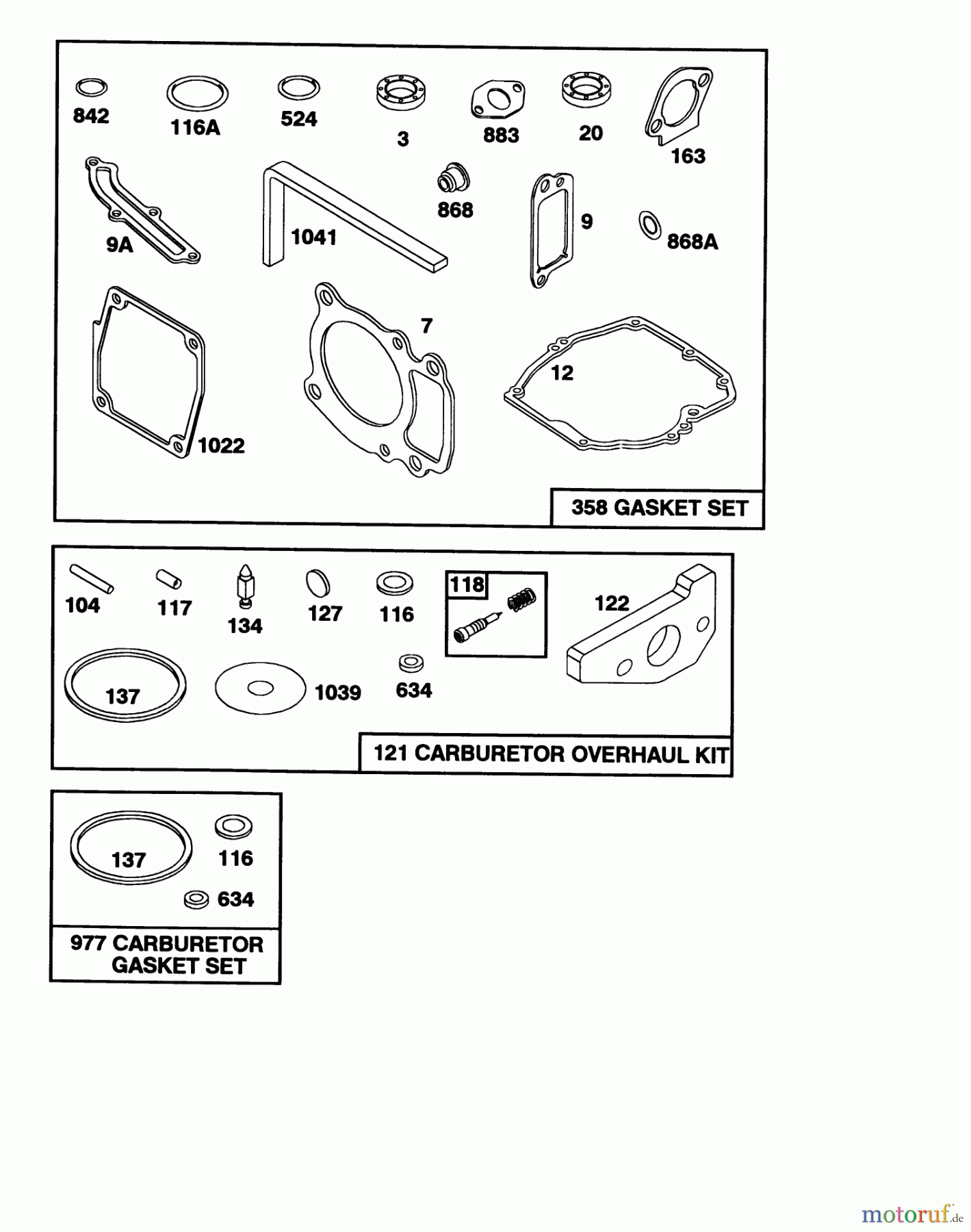 Toro Neu Mowers, Walk-Behind Seite 1 20324 - Toro Lawnmower, 1992 (2000001-2999999) ENGINE GTS-150 77-8980 #5