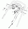 Toro 20324 - Lawnmower, 1992 (2000001-2999999) Ersatzteile TRACTION CONTROL ASSEMBLY