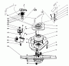 Toro 20325 - Lawnmower, 1992 (2000001-2999999) Ersatzteile BLADE BRAKE CLUTCH ASSEMBLY