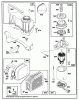 Toro 20325 - Lawnmower, 1992 (2000001-2999999) Ersatzteile ENGINE GTS-150 77-8990 #4