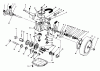 Toro 20325 - Lawnmower, 1992 (2000001-2999999) Ersatzteile GEAR CASE ASSEMBLY