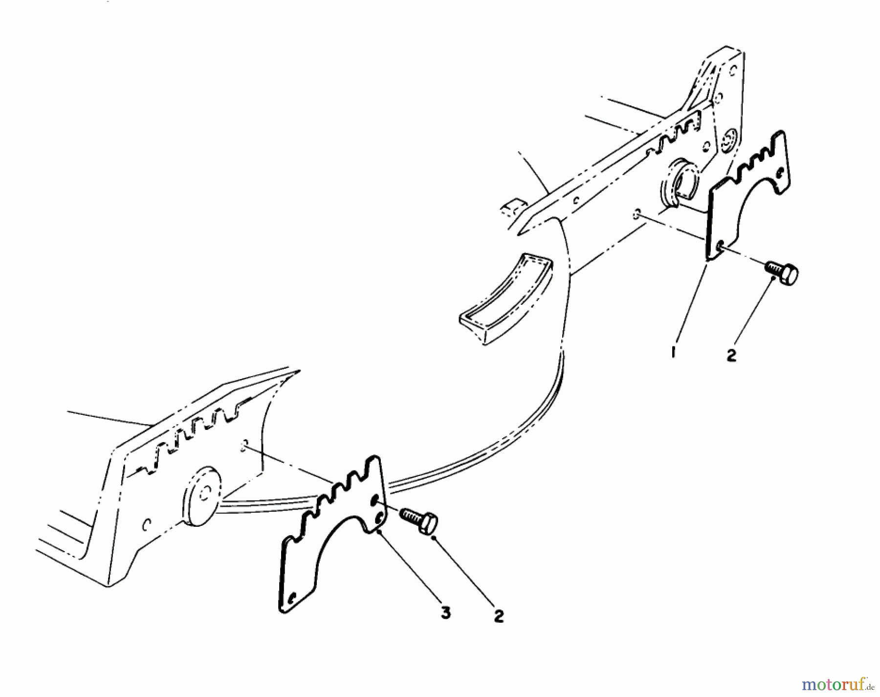 Toro Neu Mowers, Walk-Behind Seite 1 20325 - Toro Lawnmower, 1992 (2000001-2999999) WEAR PLATE MODEL NO. 49-4080 (OPTIONAL)