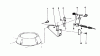 Toro 20326 - Lawnmower, 1992 (2000001-2999999) Ersatzteile BRAKE ASSEMBLY