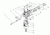 Toro 20326 - Lawnmower, 1992 (2000001-2999999) Ersatzteile CARBURETOR ASSEMBLY (MODEL NO. 47PM1-1)