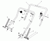 Toro 20326 - Lawnmower, 1992 (2000001-2999999) Ersatzteile HANDLE ASSEMBLY