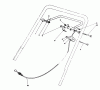 Toro 20326 - Lawnmower, 1992 (2000001-2999999) Ersatzteile TRACTION CONTROL ASSEMBLY