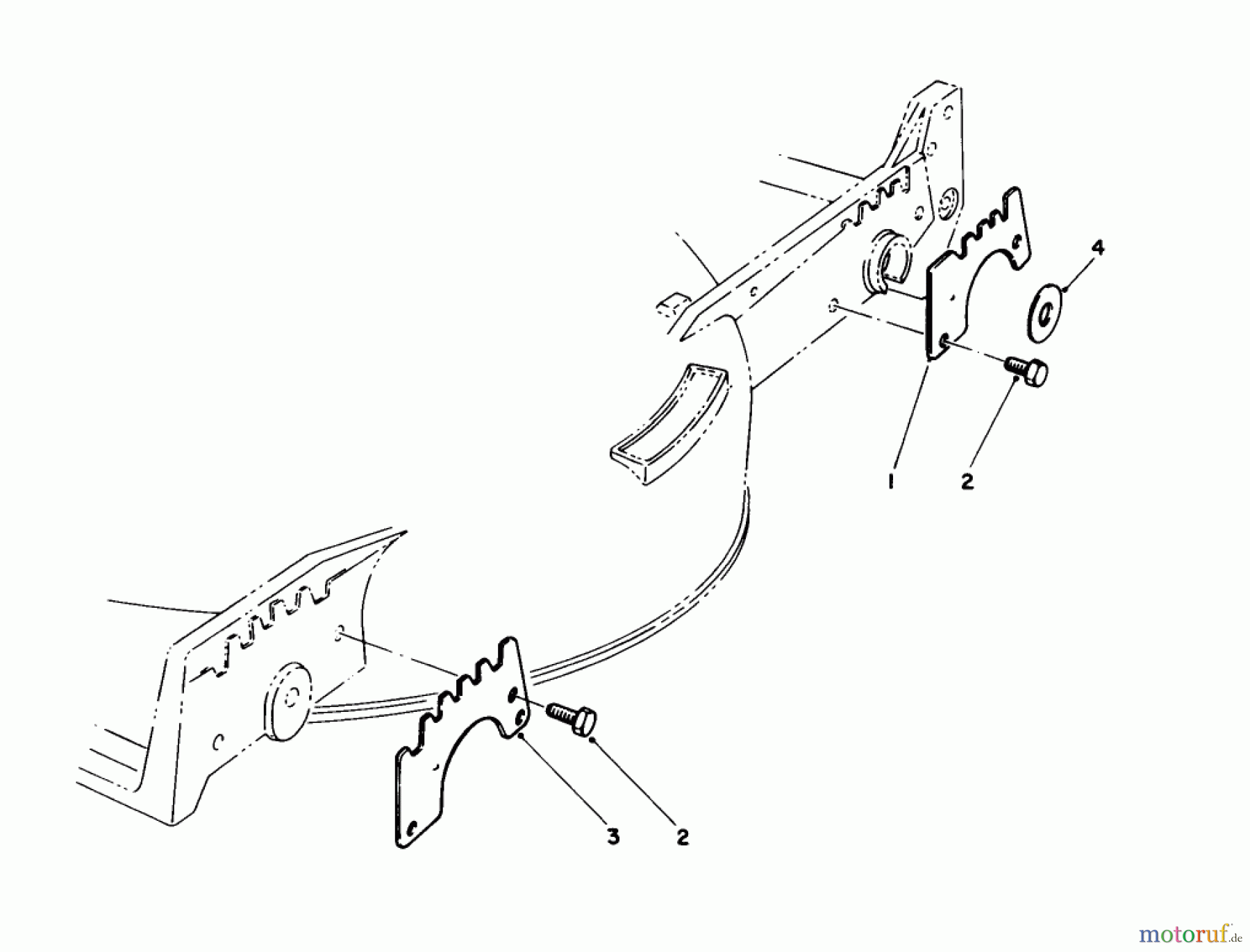 Toro Neu Mowers, Walk-Behind Seite 1 20326 - Toro Lawnmower, 1992 (2000001-2999999) WEAR PLATE MODEL NO. 49-4080 (OPTIONAL)