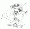 Toro 20327B - Lawnmower, 1992 (2000001-2999999) Ersatzteile ENGINE ASSEMBLY
