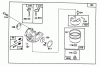 Toro 20327B - Lawnmower, 1992 (2000001-2999999) Ersatzteile ENGINE BRIGGS & STRATTON MODEL 124702-0189-01 #4