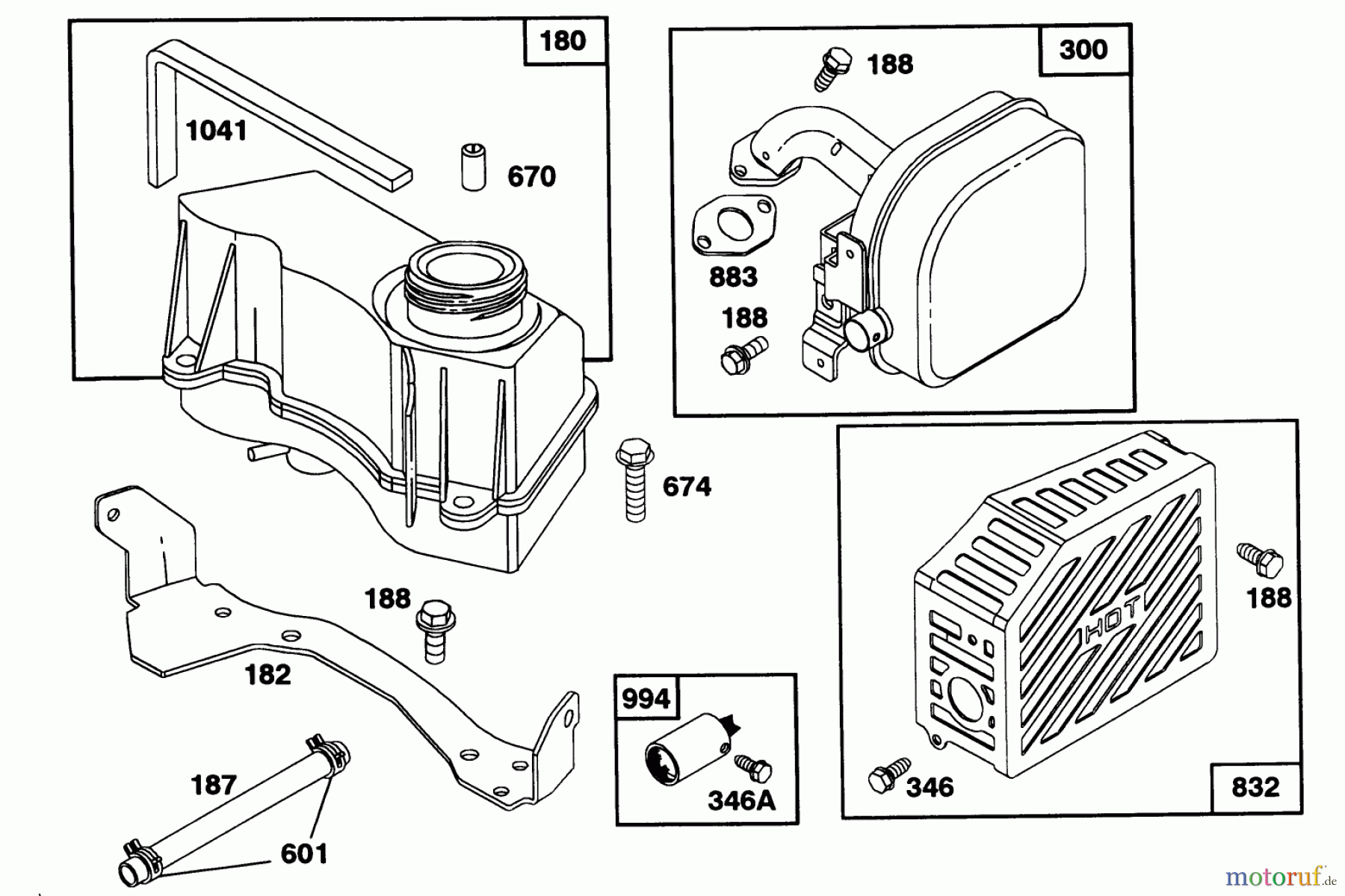 Toro Neu Mowers, Walk-Behind Seite 1 20328B - Toro Lawnmower, 1992 (2000001-2999999) ENGINE BRIGGS & STRATTON MODEL 97772-0112-01 #7
