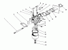 Toro 20329 - Lawnmower, 1992 (2000001-2999999) Ersatzteile CARBURETOR ASSEMBLY (ENGINE MODEL NO. 47PM1-1)(SERIAL NO. 2005001 & UP)