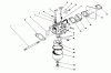 Toro 20329 - Lawnmower, 1992 (2000001-2999999) Ersatzteile CARBURETOR ASSEMBLY (ENGINE MODEL NO. 47PM1-2)(SERIAL NO. 2000001-2005000)