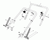 Toro 20329 - Lawnmower, 1992 (2000001-2999999) Ersatzteile HANDLE ASSEMBLY