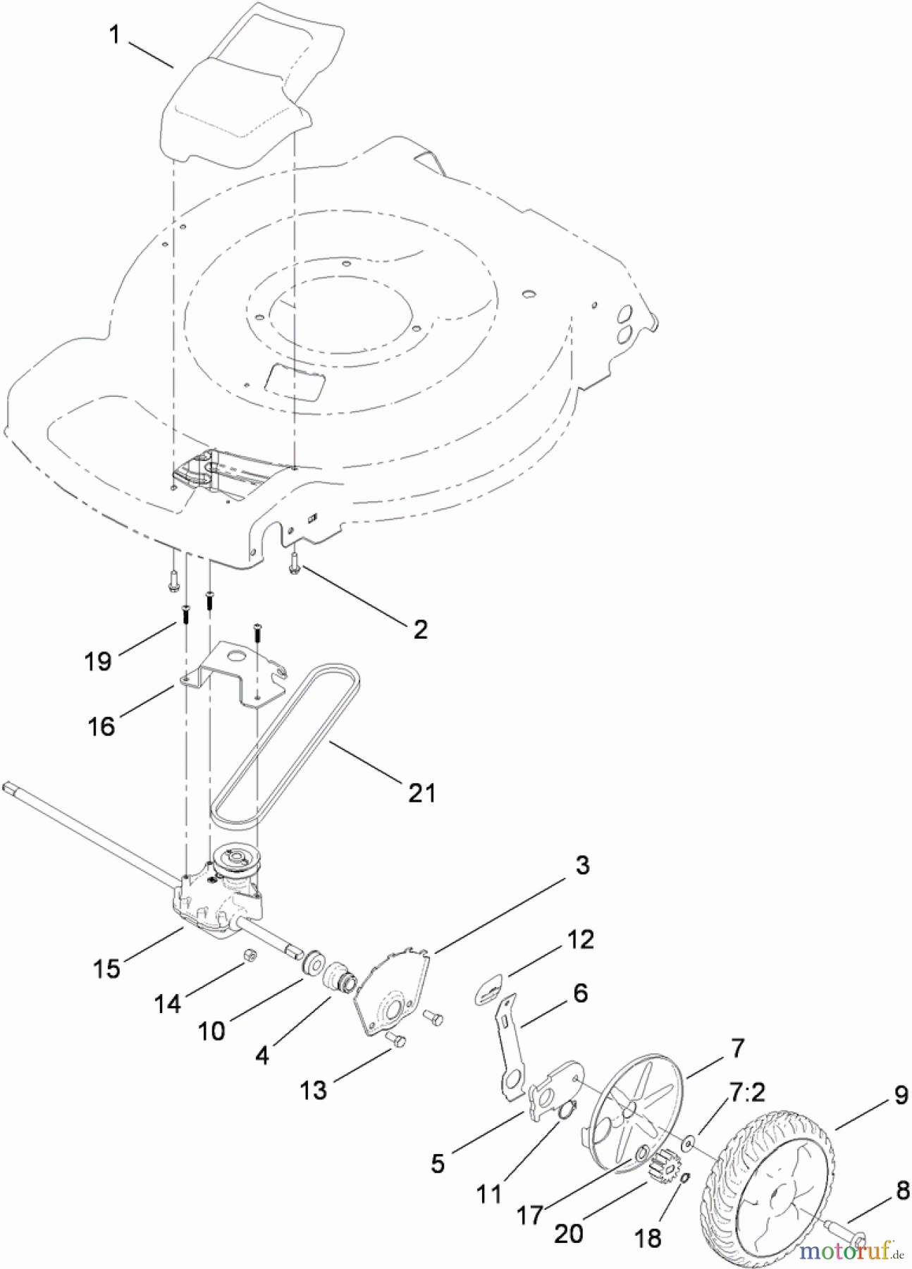 Toro Neu Mowers, Walk-Behind Seite 1 20330 - Toro 22