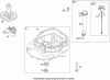 Toro 20330C - 22" Recycler Lawn Mower, 2009 (290000001-290999999) Ersatzteile CRANKCASE COVER/SUMP ASSEMBLY BRIGGS AND STRATTON 124T02-0206-B1