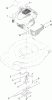 Toro 20331 - 22" Recycler Lawn Mower, 2012 (SN 312000001-312999999) Ersatzteile ENGINE AND BLADE ASSEMBLY