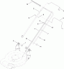 Toro 20331C - 22" Recycler Lawn Mower, 2010 (310000001-310999999) Ersatzteile HANDLE ASSEMBLY