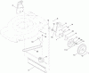 Toro 20332C - 22" Recycler Lawn Mower, 2010 (310000001-310999999) Ersatzteile TRANSMISSION, REAR WHEEL AND HEIGHT-OF-CUT ASSEMBLY
