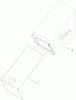 Toro 20333C - 22" Recycler Lawn Mower, 2011 (311000001-311999999) Ersatzteile REAR BAG ASSEMBLY