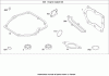 Toro 20334C - 22" Recycler Lawn Mower, 2009 (290000001-290999999) Ersatzteile ENGINE GASKET SET BRIGGS AND STRATTON 126T05-0219-B1
