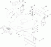 Toro 20351 - 22" Recycler Lawn Mower, 2010 (310000001-310002364) Ersatzteile HOUSING ASSEMBLY