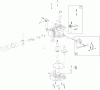Toro 20372 - 22" Recycler Lawn Mower, 2012 (SN 312000001-312999999) Ersatzteile ENGINE ASSEMBLY NO. 2