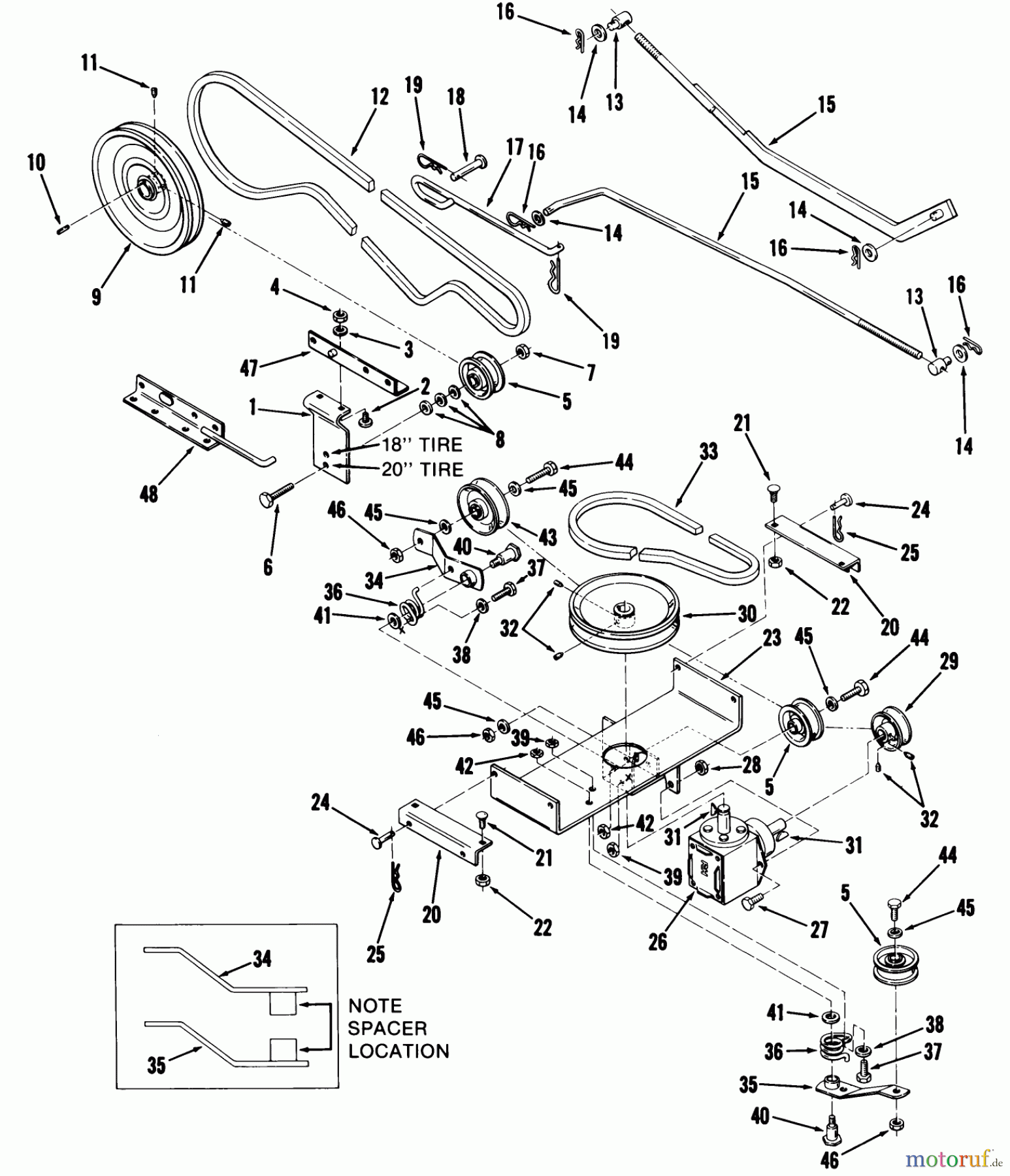 Toro Neu Accessories, Tiller/Cultivator 07-30TL01 - Toro 30