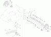 Toro 20380 - Super Recycler Lawn Mower, 2012 (SN 312000001-312999999) Ersatzteile TRANSMISSION AND REAR WHEEL ASSEMBLY