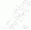 Toro 20382 - Super Recycler Lawn Mower, 2012 (SN 312000001-312999999) Ersatzteile HANDLE ASSEMBLY