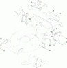 Toro 20382 - Super Recycler Lawn Mower, 2012 (SN 312000001-312999999) Ersatzteile REAR DOOR AND MULCH PLUG ASSEMBLY