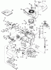 Toro 20407 - Lawnmower, 1977 (7000001-7999999) Ersatzteile ENGINE TECUMSEH MODEL NO. TNT 100-10052A