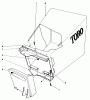 Toro 20407 - Lawnmower, 1977 (7000001-7999999) Ersatzteile GRASS BAG ASSEMBLY