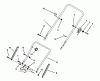 Toro 20432 - Lawnmower, 1993 (39000001-39999999) Ersatzteile HANDLE ASSEMBLY