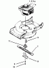 Toro 20433 - Lawnmower, 1993 (39000001-39999999) Ersatzteile ENGINE ASSEMBLY