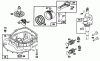 Toro 20433 - Lawnmower, 1993 (39000001-39999999) Ersatzteile ENGINE BRIGGS & STRATTON MODEL 122702-3171-01 #2