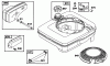 Toro 20433 - Lawnmower, 1993 (39000001-39999999) Ersatzteile ENGINE BRIGGS & STRATTON MODEL 122702-3171-01 #7