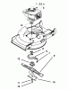 Toro 20434 - Recycler II, 1994 (4900001-4999999) Ersatzteile ENGINE ASSEMBLY