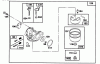Toro 20434 - Recycler II, 1994 (4900001-4999999) Ersatzteile ENGINE BRIGGS & STRATTON MODEL 122702-3171-01 #3