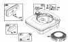 Toro 20434 - Recycler II, 1994 (4900001-4999999) Ersatzteile ENGINE BRIGGS & STRATTON MODEL 122702-3171-01 #7
