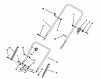 Toro 20434 - Recycler II, 1994 (4900001-4999999) Ersatzteile HANDLE ASSEMBLY