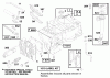 Toro 20436 - 21" Recycler II Super Pro, 1993 (39000001-39999999) Ersatzteile ENGINE BRIGGS & STRATTON MODEL 124702-3115-01 #1