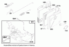 Toro 20436 - 21" Recycler II Super Pro, 1993 (39000001-39999999) Ersatzteile ENGINE BRIGGS & STRATTON MODEL 124702-3115-01 #4
