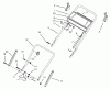 Toro 20436 - 21" Recycler II Super Pro, 1993 (39000001-39999999) Ersatzteile HANDLE ASSEMBLY